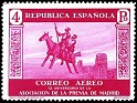 Spain 1936 Press Association 4 Ptas Lila Edifil 724